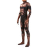 CosplayDogs Combinaison Cosplay Loup-Garou Werewolf Marron